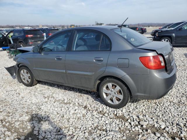 KNADH4A30B6734855 - 2011 KIA RIO BASE GRAY photo 2