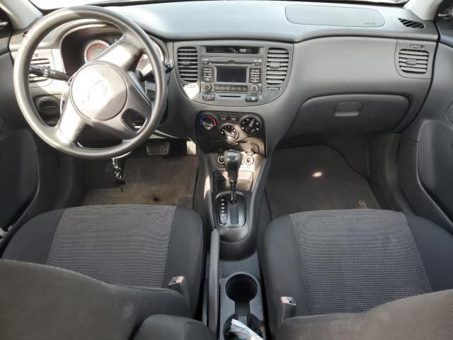 KNADH4A30B6734855 - 2011 KIA RIO BASE GRAY photo 8