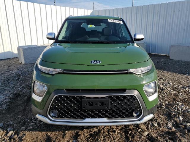 KNDJ23AU3M7138887 - 2021 KIA SOUL LX GREEN photo 5