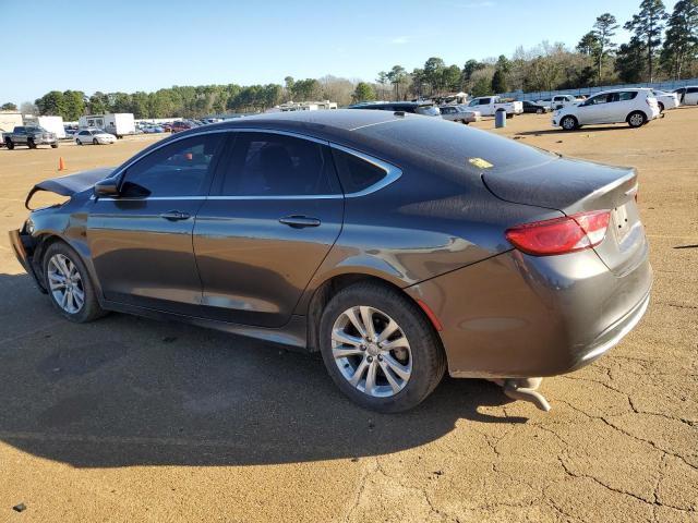 1C3CCCAB9FN640195 - 2015 CHRYSLER 200 LIMITED GRAY photo 2