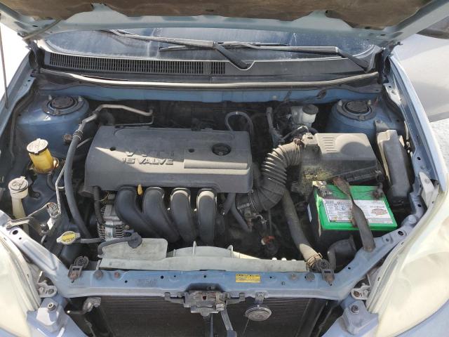 2T1KR32E37C636842 - 2007 TOYOTA COROLLA MA XR TURQUOISE photo 11