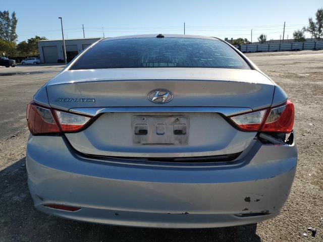 5NPEB4AC3CH374352 - 2012 HYUNDAI SONATA GLS SILVER photo 6