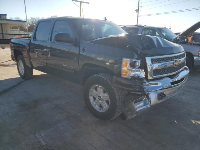 1GCPKSE76CF126956 - 2012 CHEVROLET SILVERADO K1500 LT BLACK photo 4