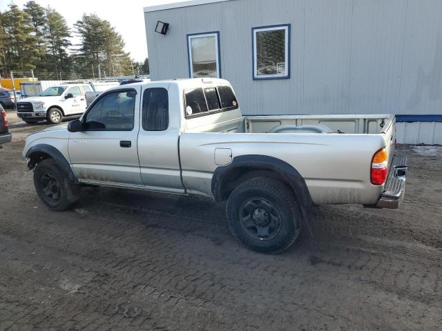 5TEWN72NX3Z304034 - 2003 TOYOTA TACOMA XTRACAB SILVER photo 2