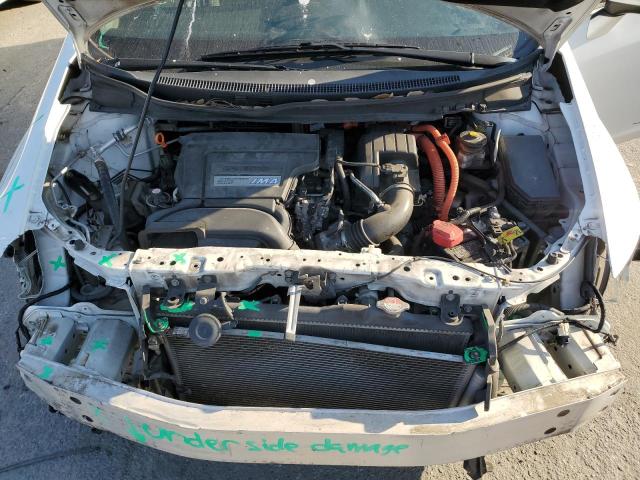 19XFB4F24FE001429 - 2015 HONDA CIVIC HYBRID WHITE photo 11