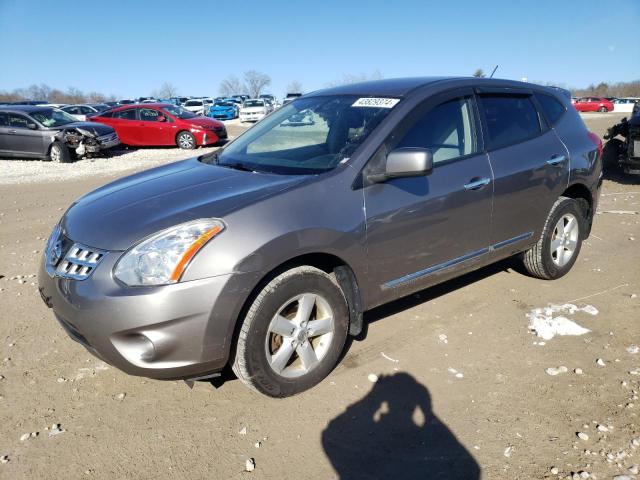 JN8AS5MT0DW550273 - 2013 NISSAN ROGUE S GRAY photo 1