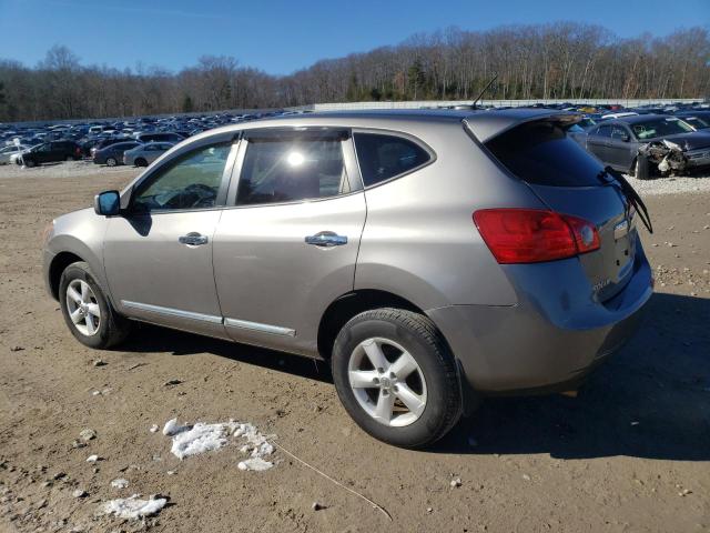 JN8AS5MT0DW550273 - 2013 NISSAN ROGUE S GRAY photo 2