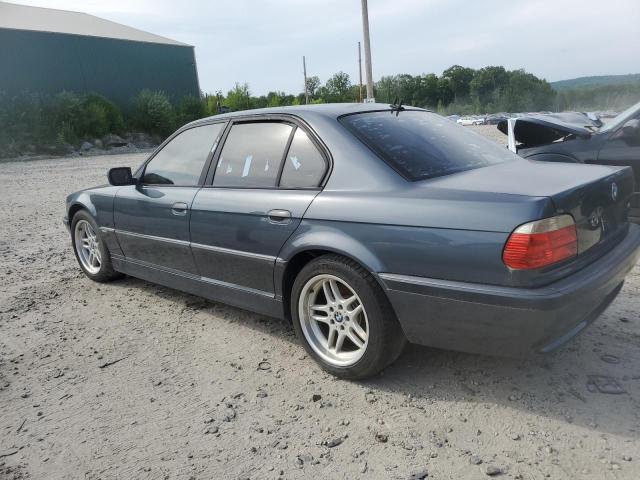 WBAGG834X1DN86415 - 2001 BMW 740 I AUTOMATIC GRAY photo 2