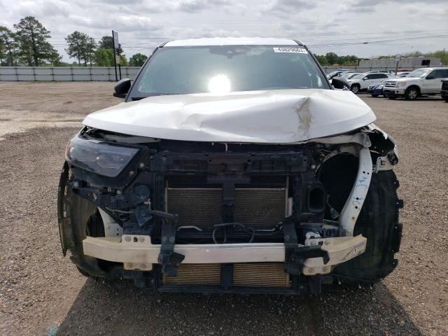 1FM5K8AB2MGA86807 - 2021 FORD EXPLORER POLICE INTERCEPTOR WHITE photo 5