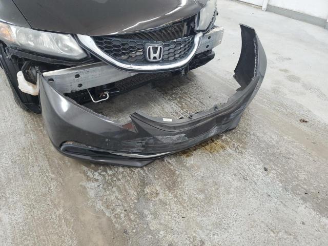 2HGFB2F59DH590785 - 2013 HONDA CIVIC LX BLACK photo 12