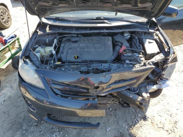 5YFBU4EE1DP214841 - 2013 TOYOTA COROLLA BASE BLACK photo 11