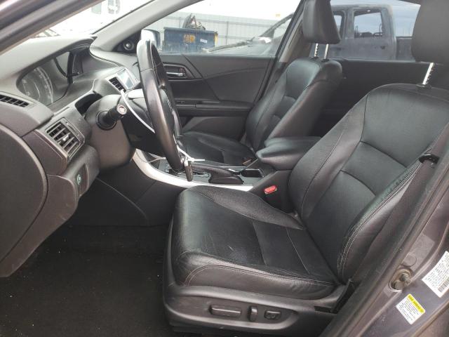 1HGCR3F86DA003780 - 2013 HONDA ACCORD EXL GRAY photo 7