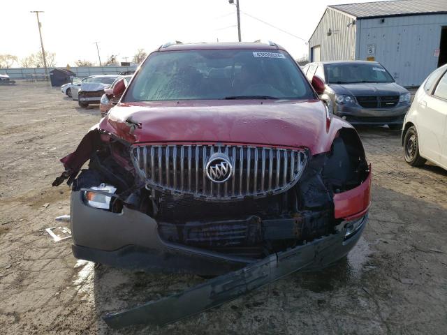 5GAKVDED6CJ205352 - 2012 BUICK ENCLAVE RED photo 5
