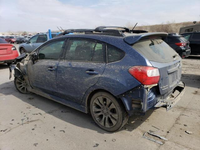 JF1GPAL63D2215825 - 2013 SUBARU IMPREZA SPORT PREMIUM BLUE photo 2