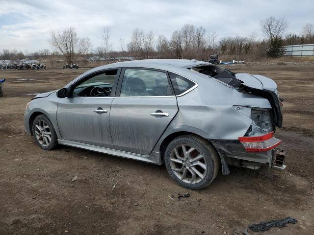 3N1AB7AP8EL646614 - 2014 NISSAN SENTRA S SILVER photo 2