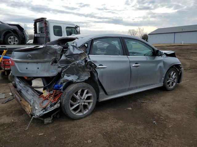 3N1AB7AP8EL646614 - 2014 NISSAN SENTRA S SILVER photo 3