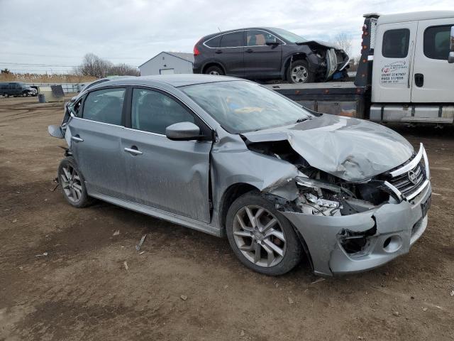 3N1AB7AP8EL646614 - 2014 NISSAN SENTRA S SILVER photo 4