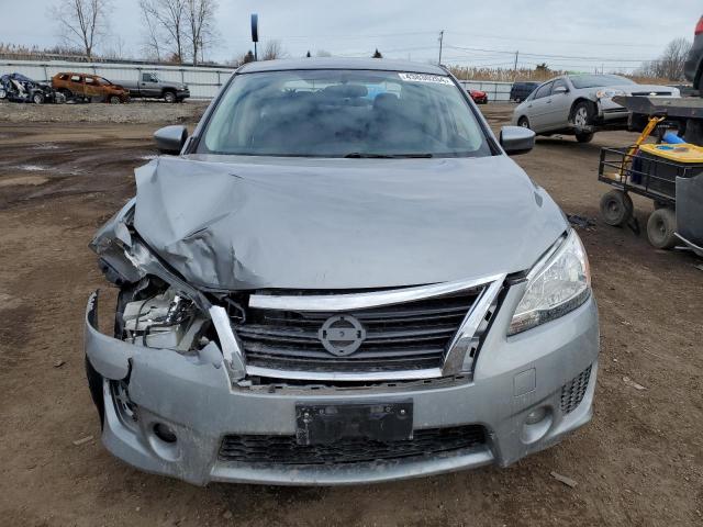 3N1AB7AP8EL646614 - 2014 NISSAN SENTRA S SILVER photo 5