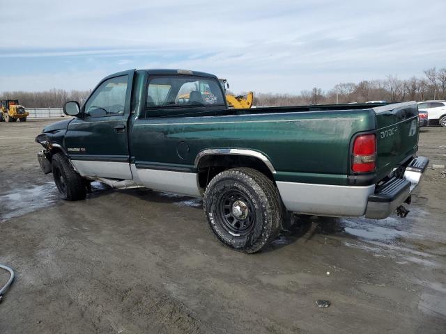 1B7HC16Y7WS642340 - 1998 DODGE RAM 1500 GREEN photo 2