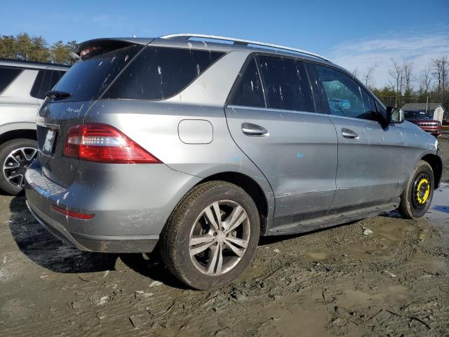 4JGDA5HB2DA229289 - 2013 MERCEDES-BENZ ML 350 4MATIC GRAY photo 3