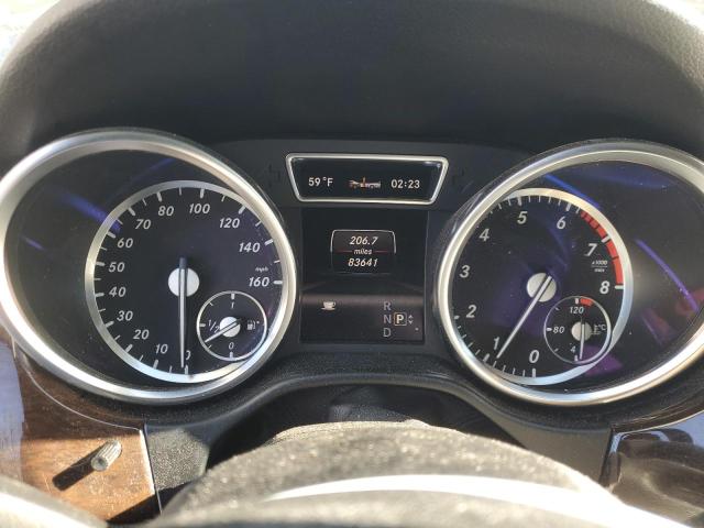 4JGDA5HB2DA229289 - 2013 MERCEDES-BENZ ML 350 4MATIC GRAY photo 9