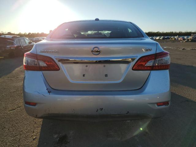 3N1AB7AP5FY234607 - 2015 NISSAN SENTRA S SILVER photo 6