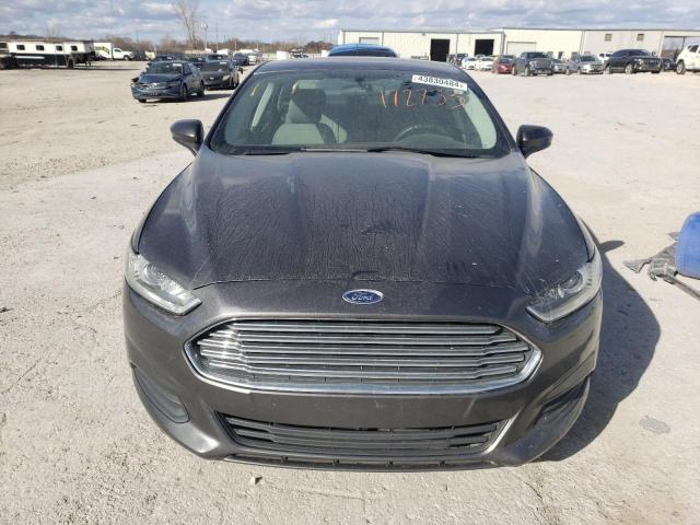 3FA6P0G70GR172733 - 2016 FORD FUSION S GRAY photo 5