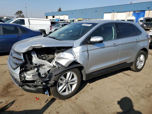 2FMPK3J94JBB28423 - 2018 FORD EDGE SEL SILVER photo 1