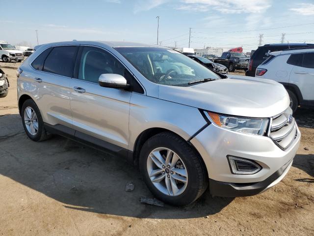 2FMPK3J94JBB28423 - 2018 FORD EDGE SEL SILVER photo 4