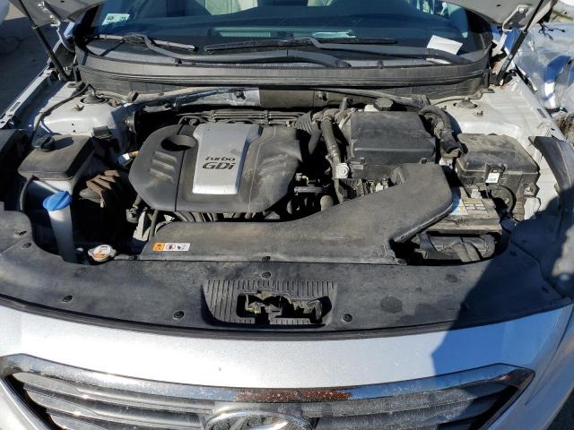 5NPE24AAXFH164396 - 2015 HYUNDAI SONATA ECO SILVER photo 11