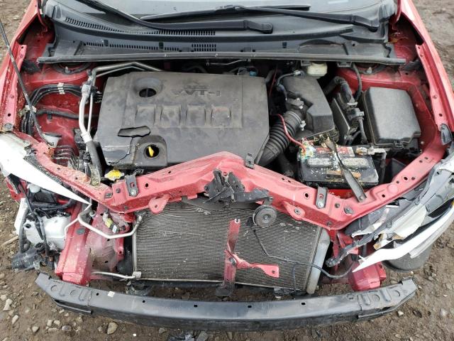 2T1BURHEXFC479656 - 2015 TOYOTA COROLLA L RED photo 11