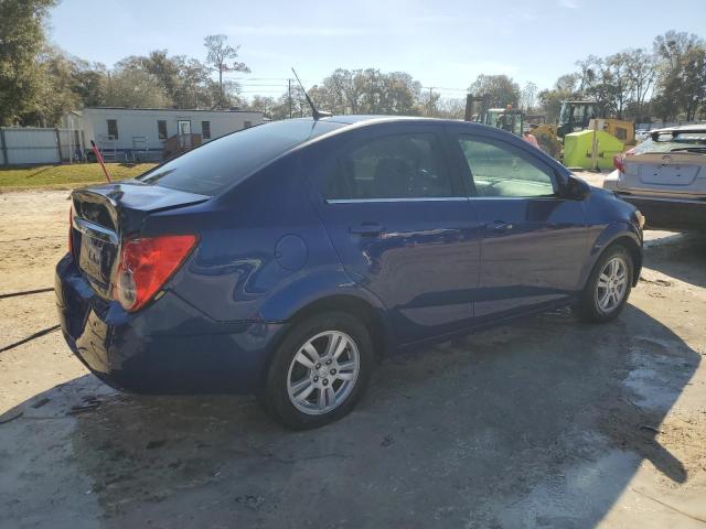 1G1JC5SH2E4192963 - 2014 CHEVROLET SONIC LT BLUE photo 3