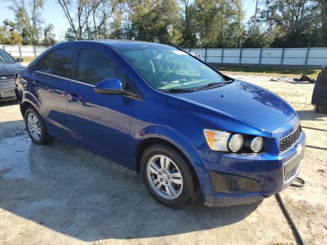 1G1JC5SH2E4192963 - 2014 CHEVROLET SONIC LT BLUE photo 4