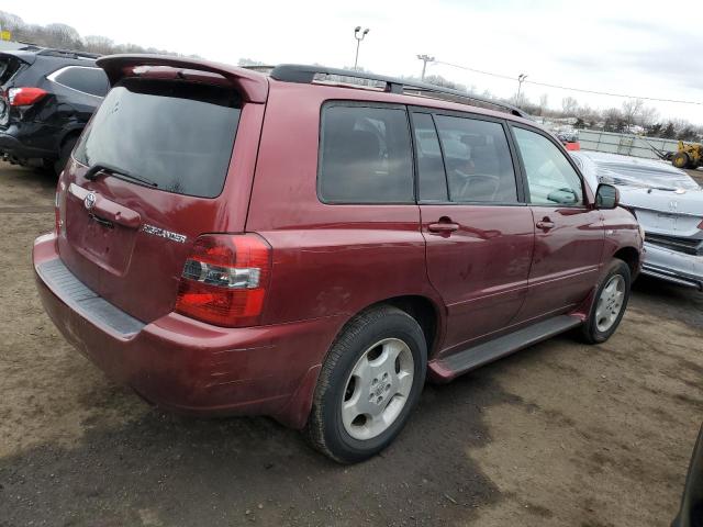 JTEEP21A040018620 - 2004 TOYOTA HIGHLANDER RED photo 3