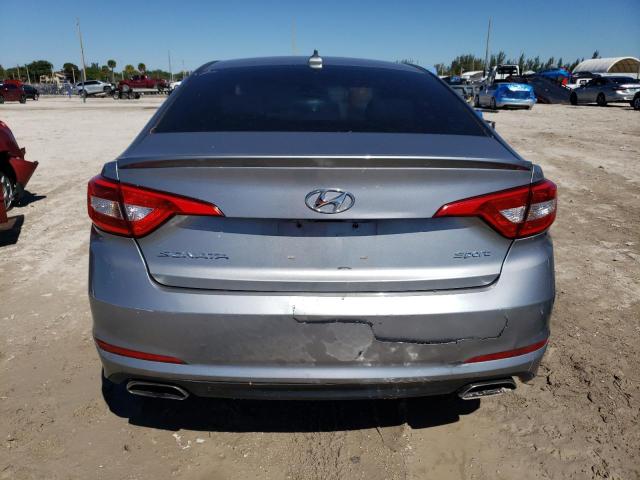 5NPE34AF5HH441113 - 2017 HYUNDAI SONATA SPORT SILVER photo 6