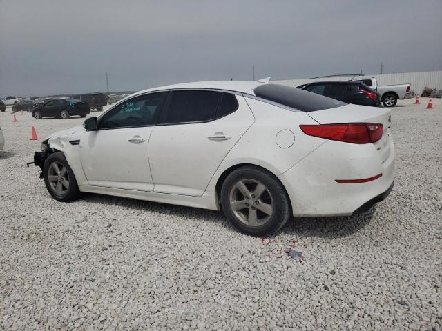 KNAGM4A71F5571043 - 2015 KIA OPTIMA LX WHITE photo 2