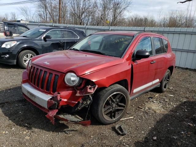 1J8FF57W77D170223 - 2007 JEEP COMPASS LIMITED RED photo 1