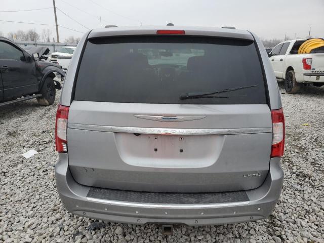 2C4RC1GGXDR787901 - 2013 CHRYSLER TOWN & COU LIMITED SILVER photo 6