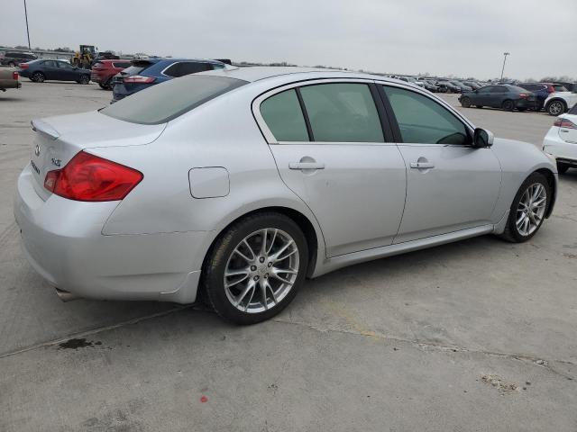 JNKBV61E38M220467 - 2008 INFINITI G35 SILVER photo 3