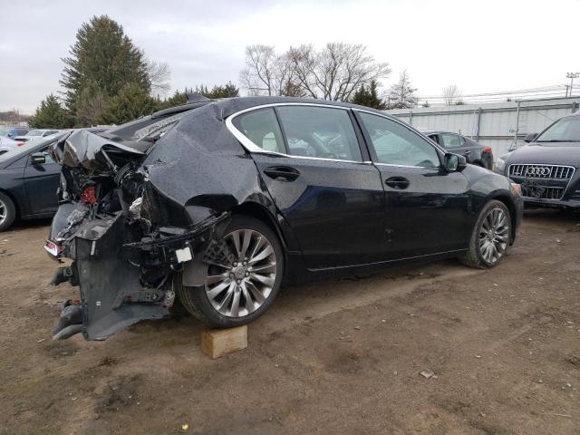 JH4KC1F93HC000501 - 2017 ACURA RLX ADVANCE BLACK photo 3