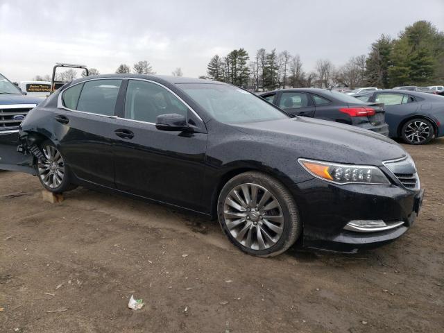 JH4KC1F93HC000501 - 2017 ACURA RLX ADVANCE BLACK photo 4