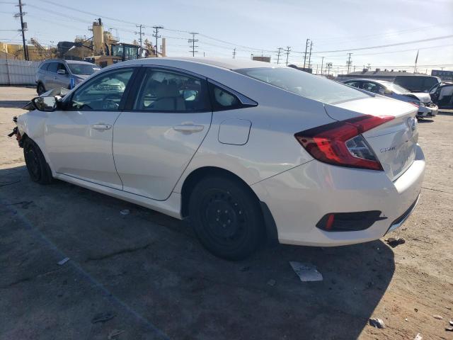 19XFC2F65KE215232 - 2019 HONDA CIVIC LX WHITE photo 2