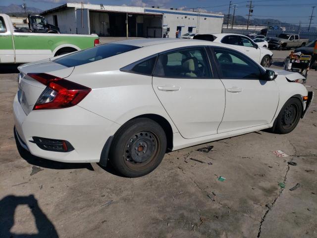 19XFC2F65KE215232 - 2019 HONDA CIVIC LX WHITE photo 3