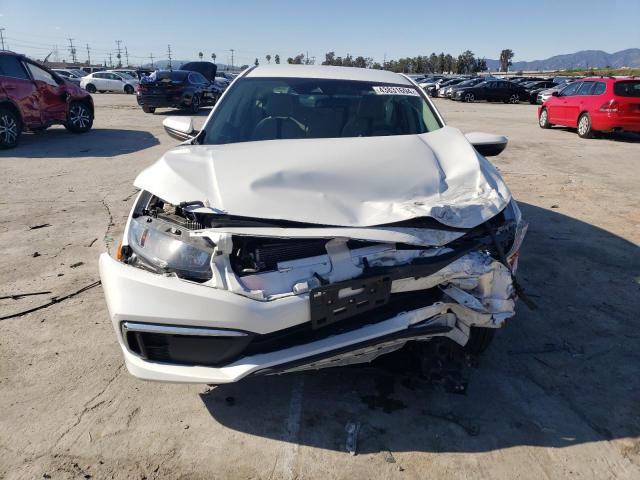 19XFC2F65KE215232 - 2019 HONDA CIVIC LX WHITE photo 5