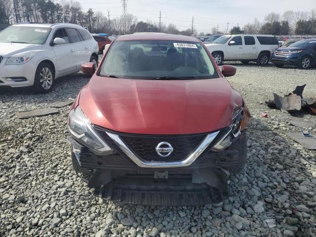 3N1AB7APXHL672197 - 2017 NISSAN SENTRA S RED photo 5