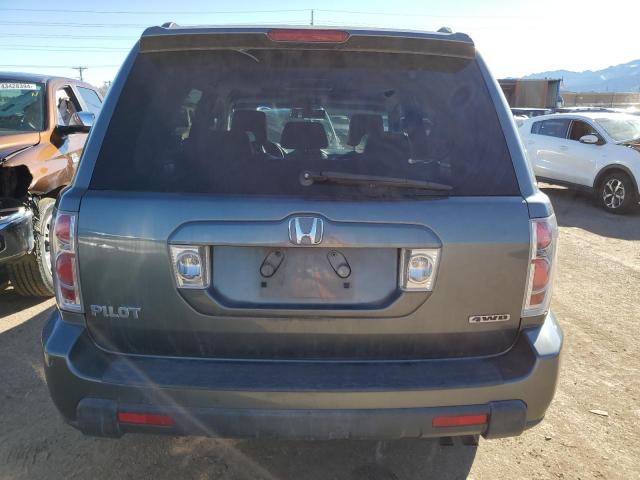 5FNYF18678B022882 - 2008 HONDA PILOT EXL GRAY photo 6