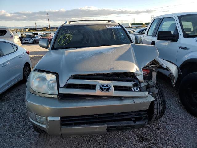 JTEBT17RX48012217 - 2004 TOYOTA 4RUNNER LIMITED TAN photo 5