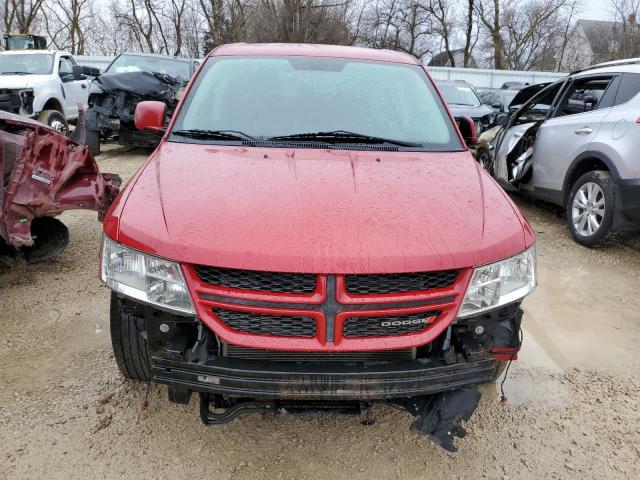 3C4PDDEG0CT257778 - 2012 DODGE JOURNEY R/T RED photo 5