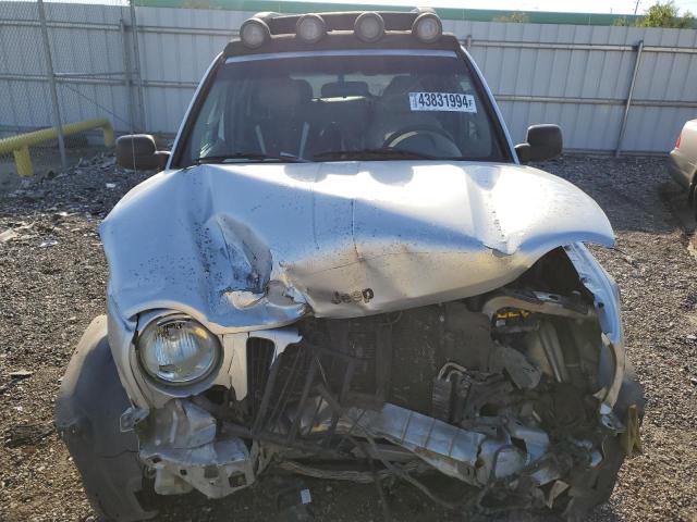 1J4GK38K23W509454 - 2003 JEEP LIBERTY RENEGADE SILVER photo 5