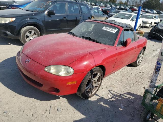 JM1NB353440400623 - 2004 MAZDA MX-5 MIATA BASE RED photo 1
